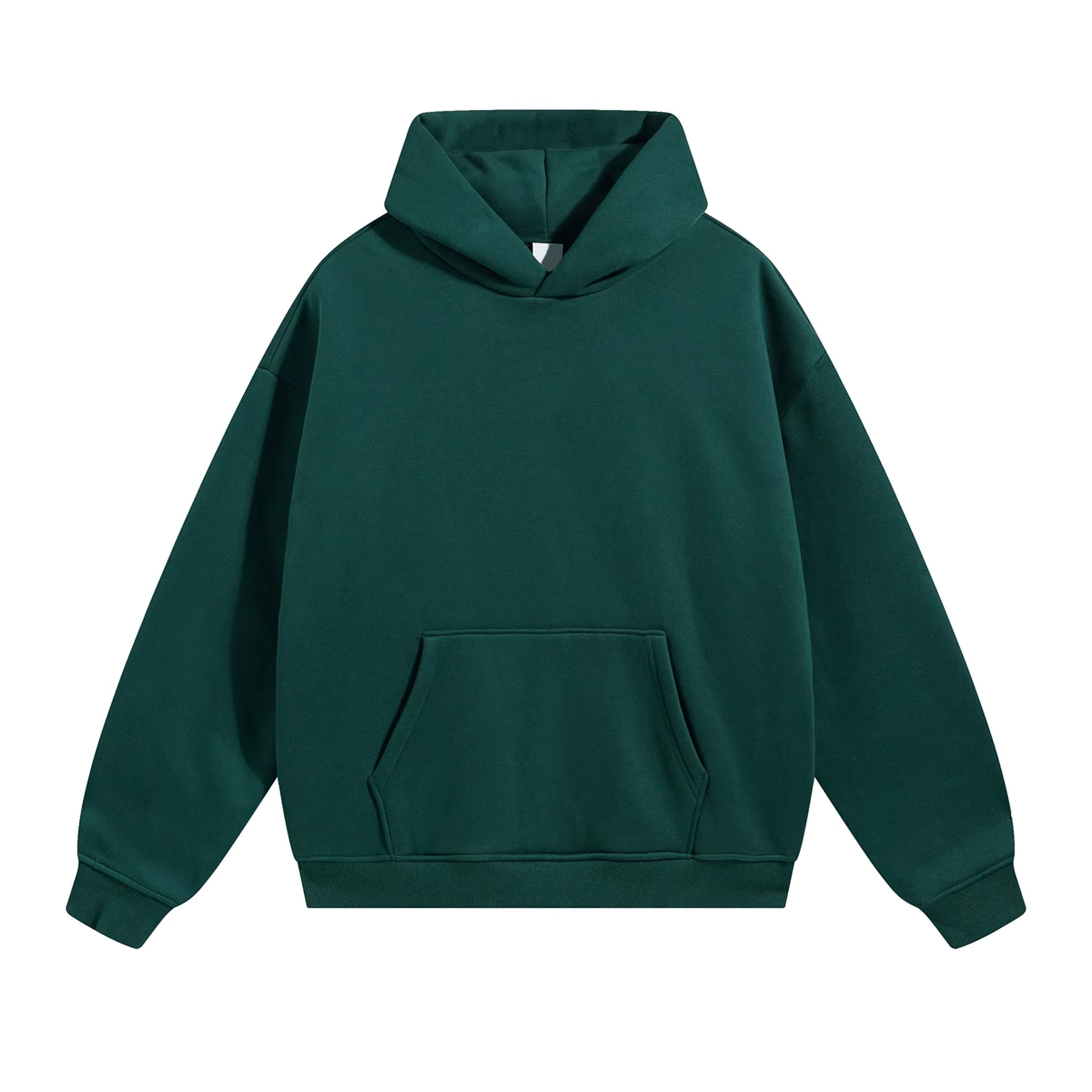 Men's Oversized Fleece Hoodie – 400GSM Cotton Blend Pullover