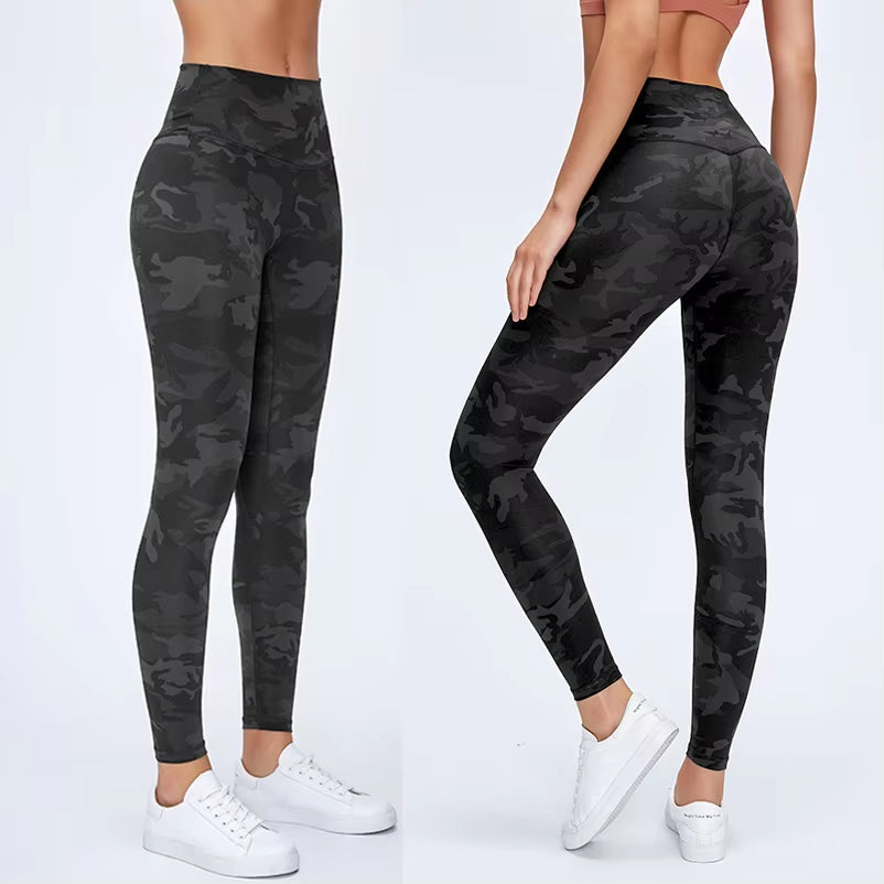 High Quality Women'S High Waist Yoga Leggings Hot Sales Printing Style Fashionable Grm Gym Wear