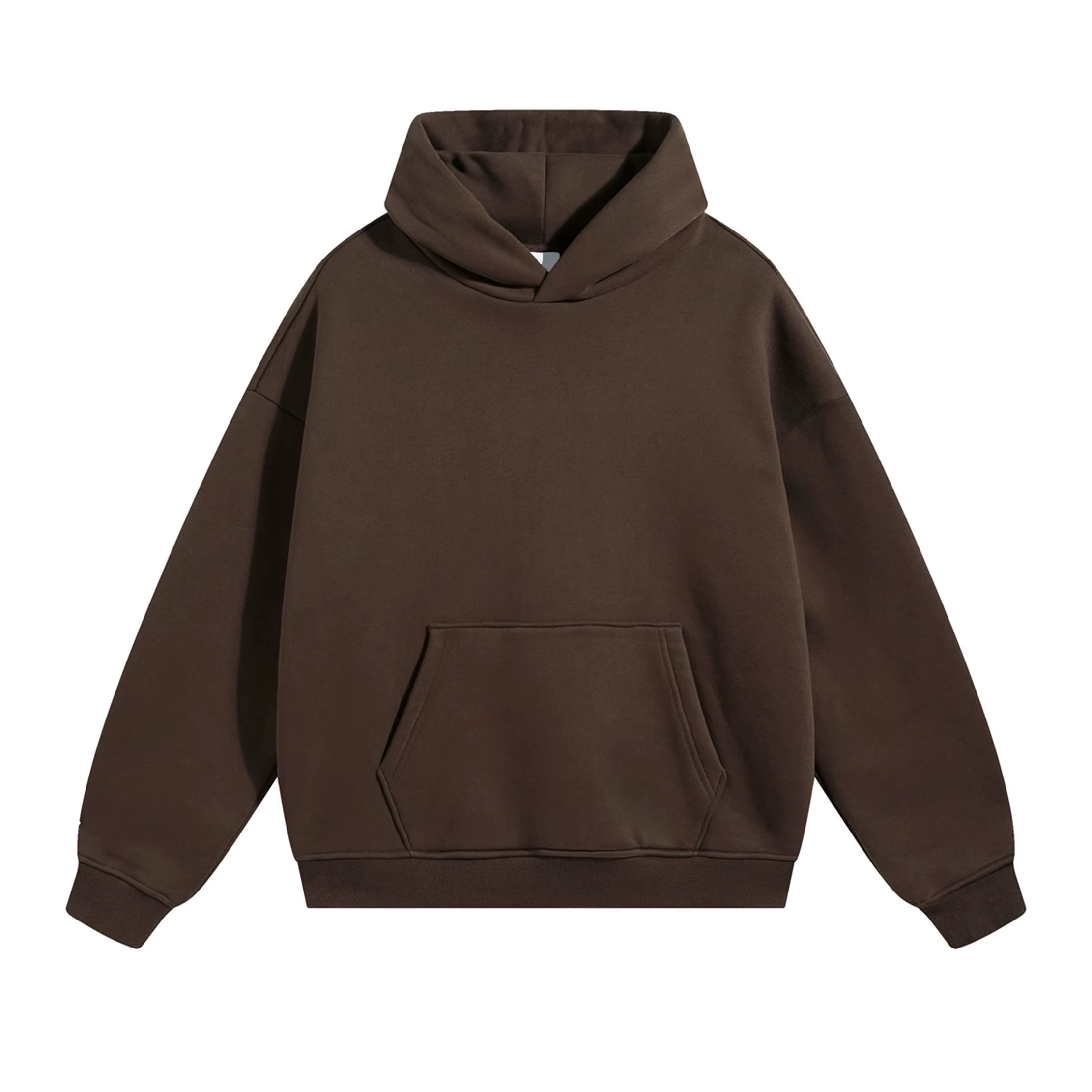 Men's Oversized Fleece Hoodie – 400GSM Cotton Blend Pullover