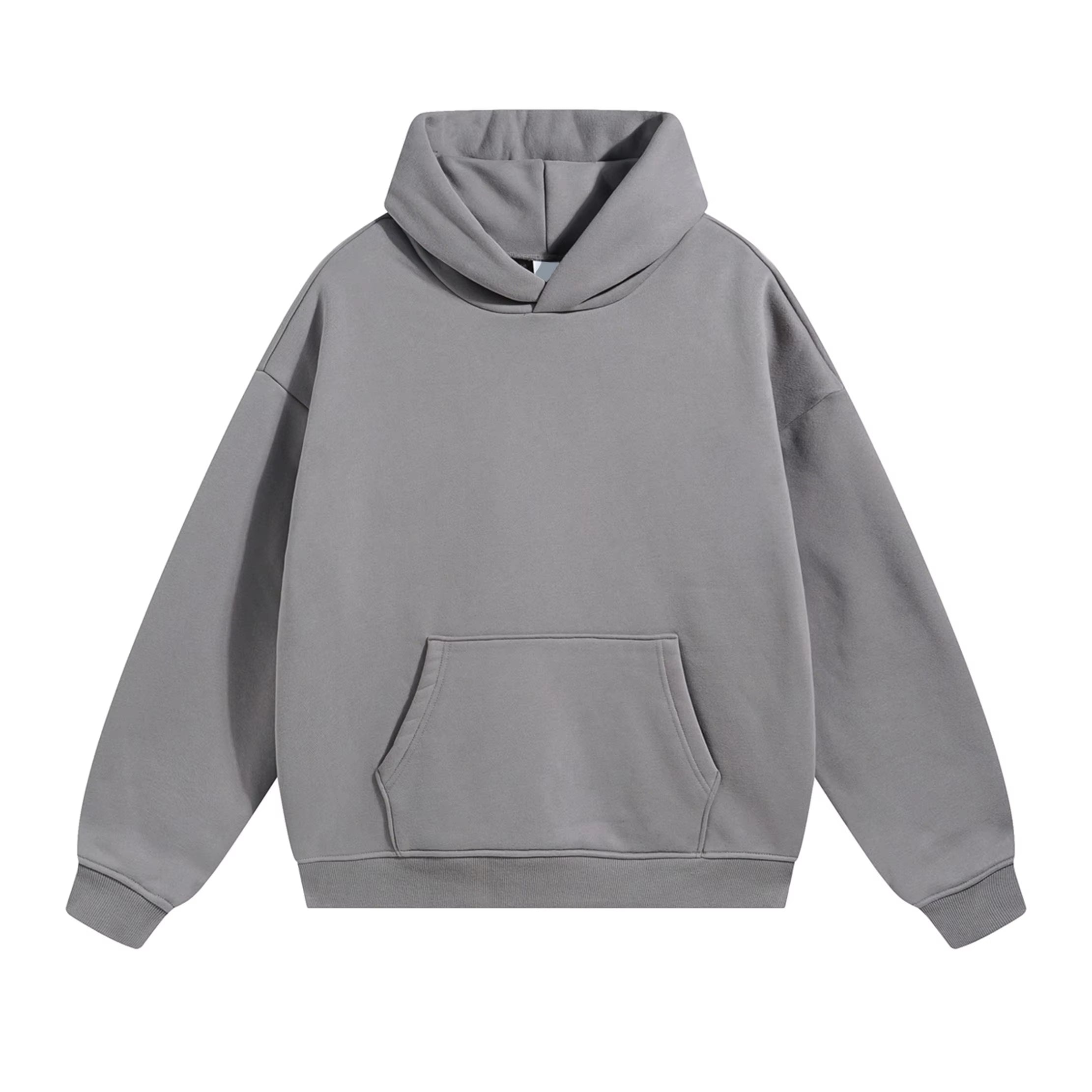 Men's Oversized Fleece Hoodie – 400GSM Cotton Blend Pullover
