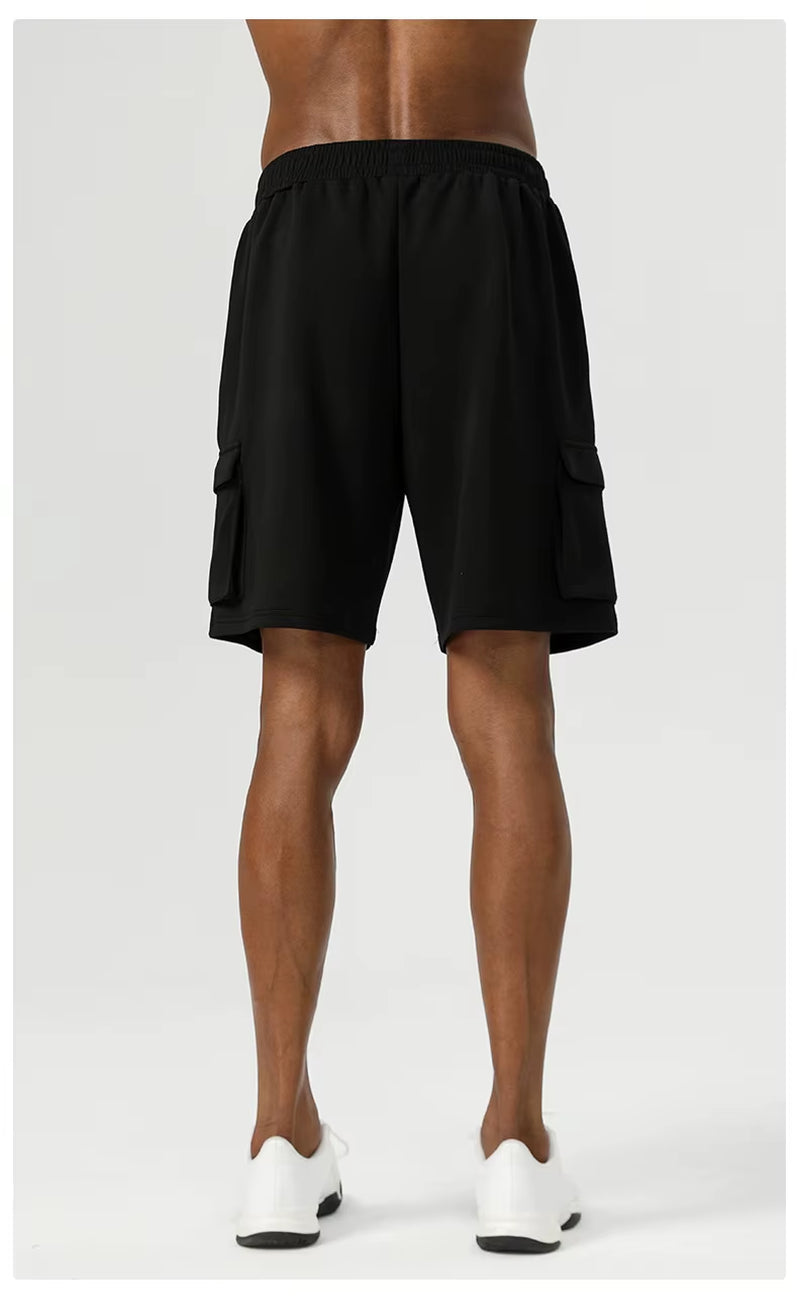 Men's Breathable Rayon Cargo Shorts 