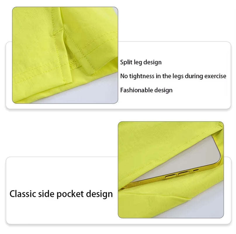 2025 Cool Feeling Elastic Gym Fitness Waist Hem Men Running Shorts Athletic Gym Wear Shorts with Back Zipper Pocket