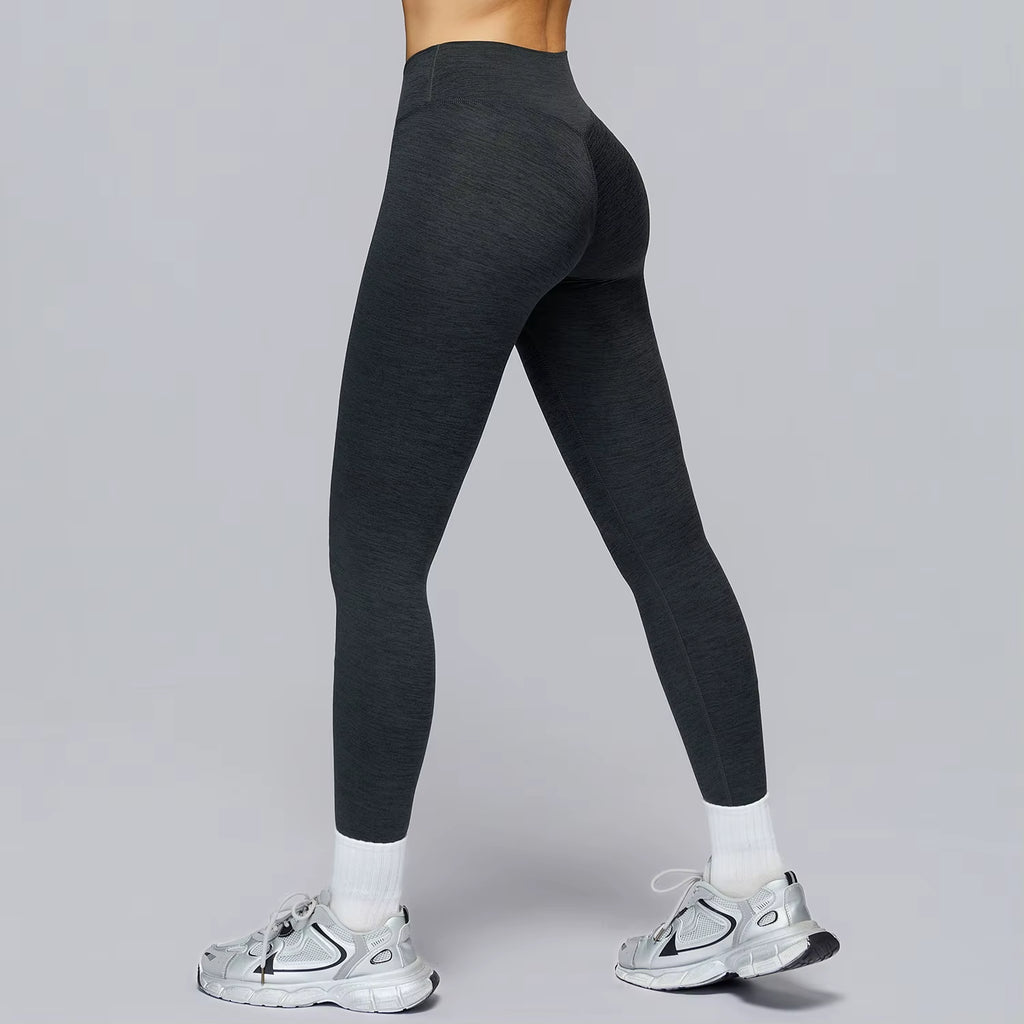 Women'S High Waist Quick-Drying Yoga Pants Slimming Sports Clothing for Outdoor Fitness Running Elastic Waist Leggings V Shape