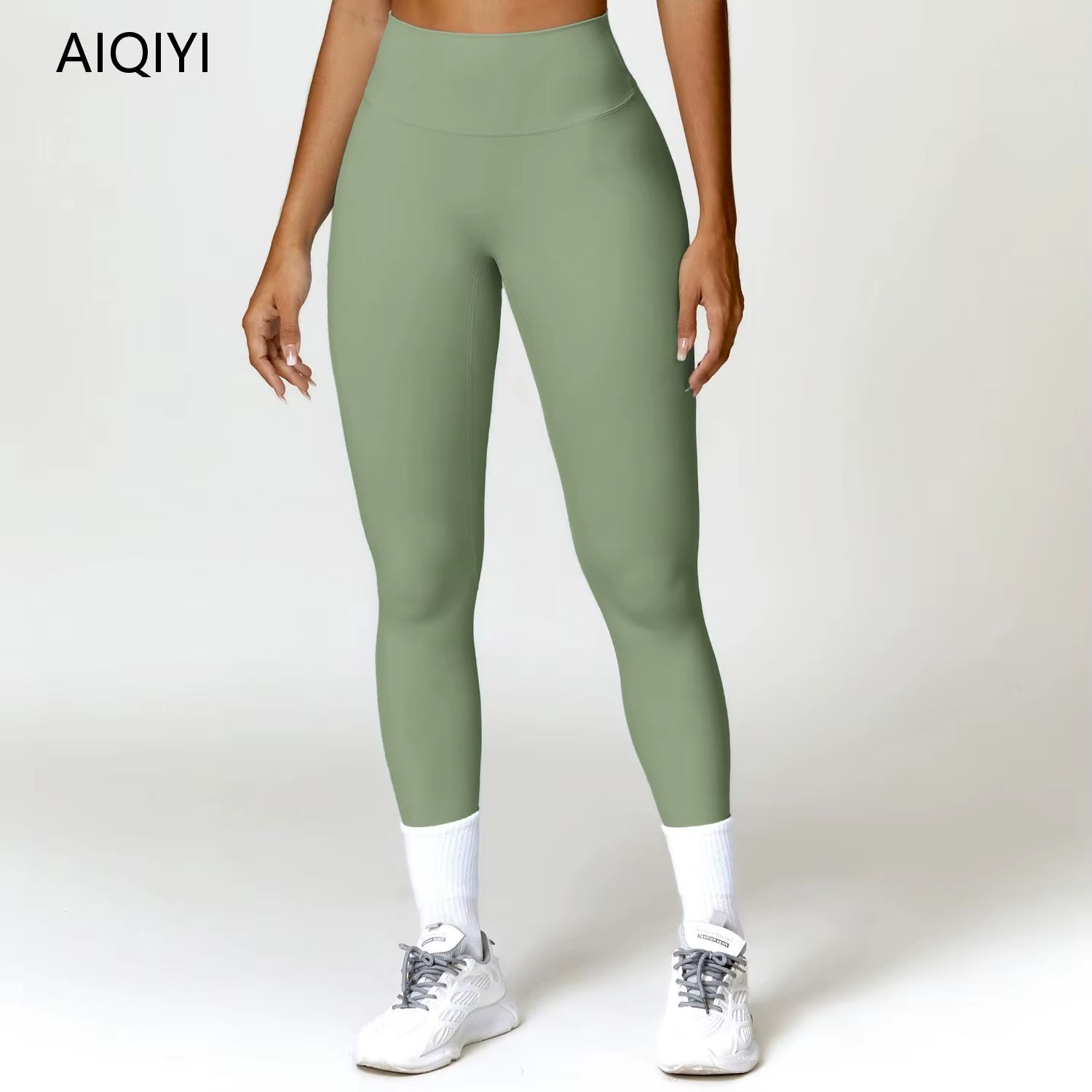 High Waist Autumn Winter High Quality Plaid Stretchy Hip Lifting Tummy Control Yoga Leggings for Women