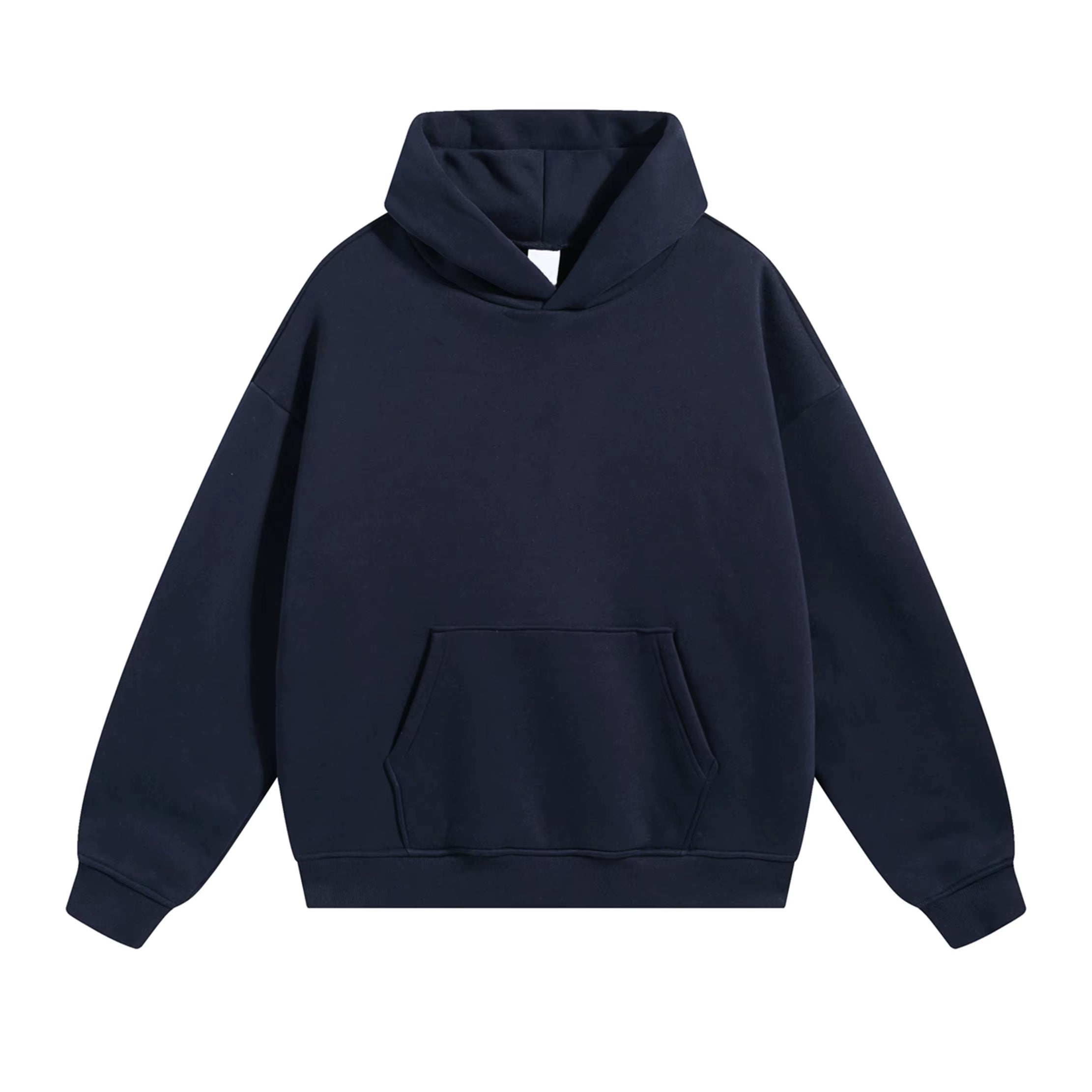 Men's Oversized Fleece Hoodie – 400GSM Cotton Blend Pullover