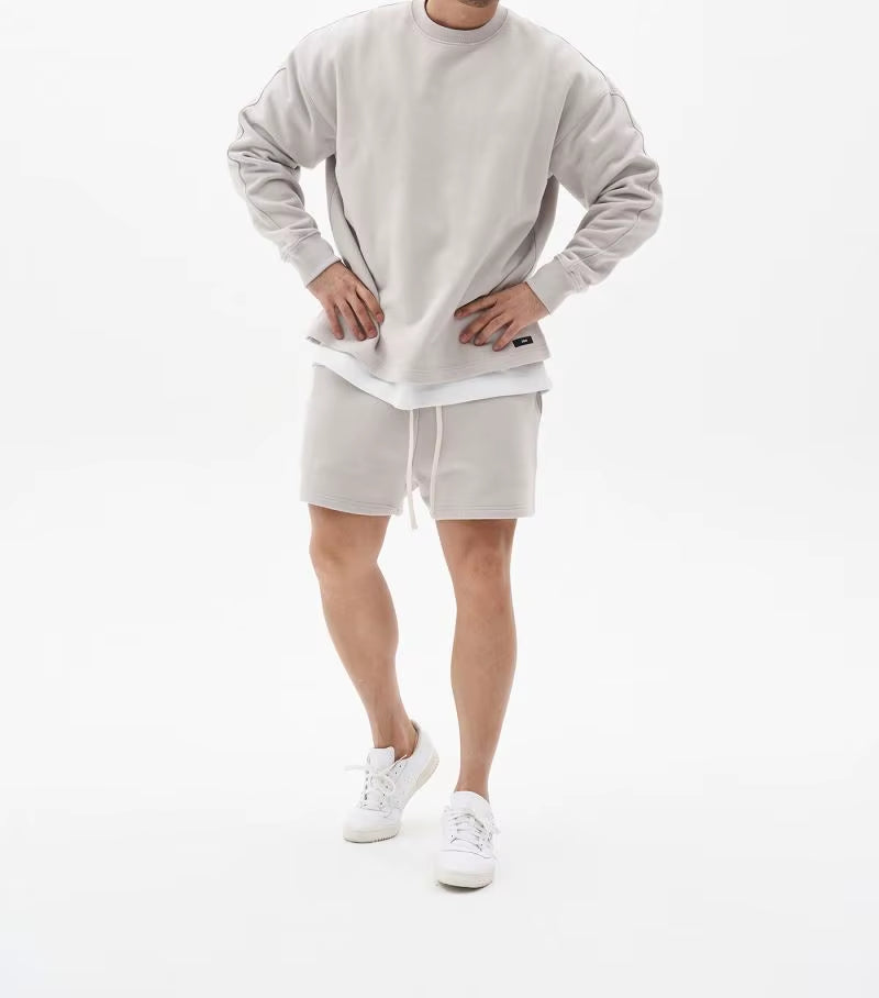 Men's Cotton Stretch Gym Shorts