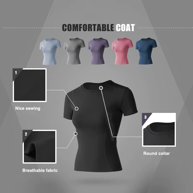 Polyester Spandex Custom Print Plain Summer Oversize T Shirt Women Crop