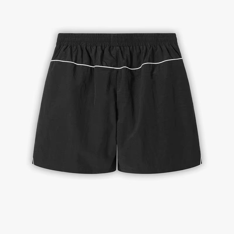 TF Custom Fashion Nylon Reflective Shorts High Quality Nylon Sweat Short Pants Custom Logos Screen Printing Shorts for Men