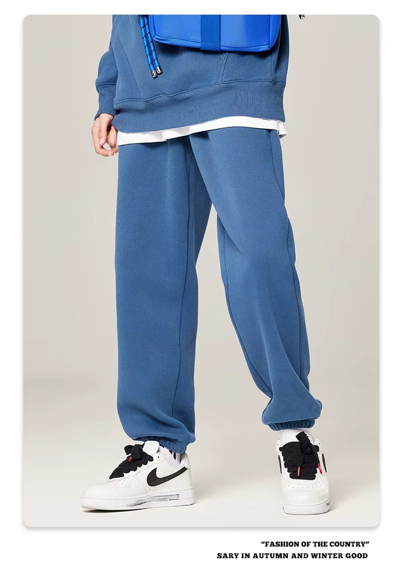 Unisex Baggy Straight Leg Sweatpants 