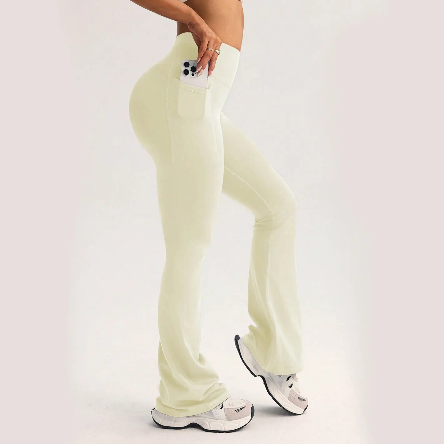 Women's Butt Lift Flared Yoga Pants