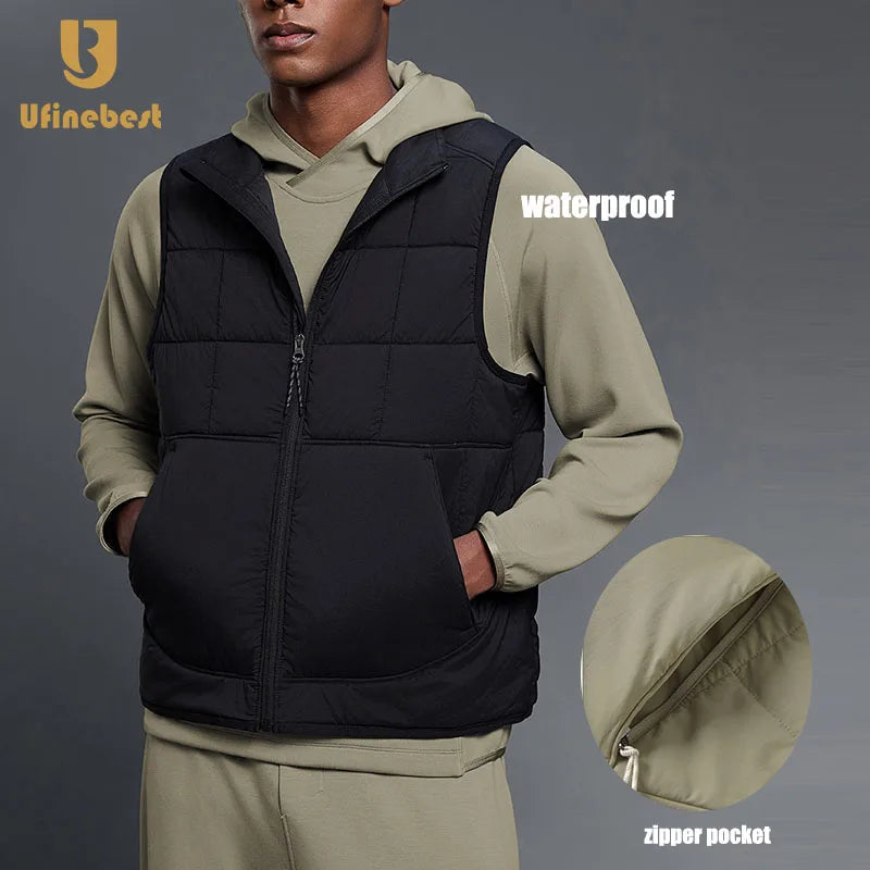 Men's Lightweight Waterproof Canvas Vest 