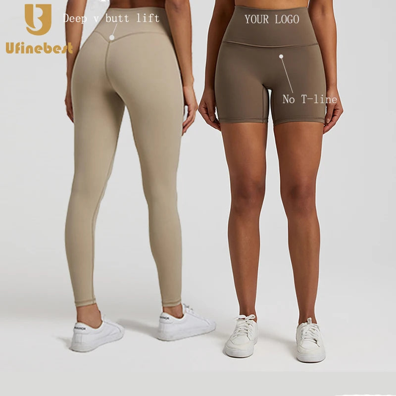 Women's High-Waist Gym Tight Shorts