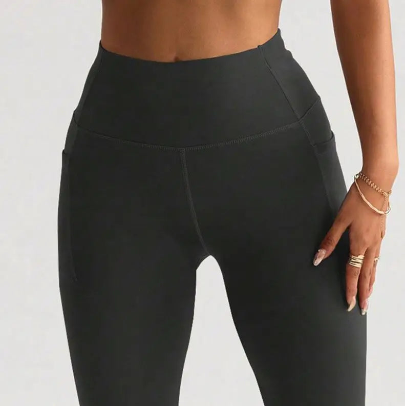 Women's Butt Lift Flared Yoga Pants