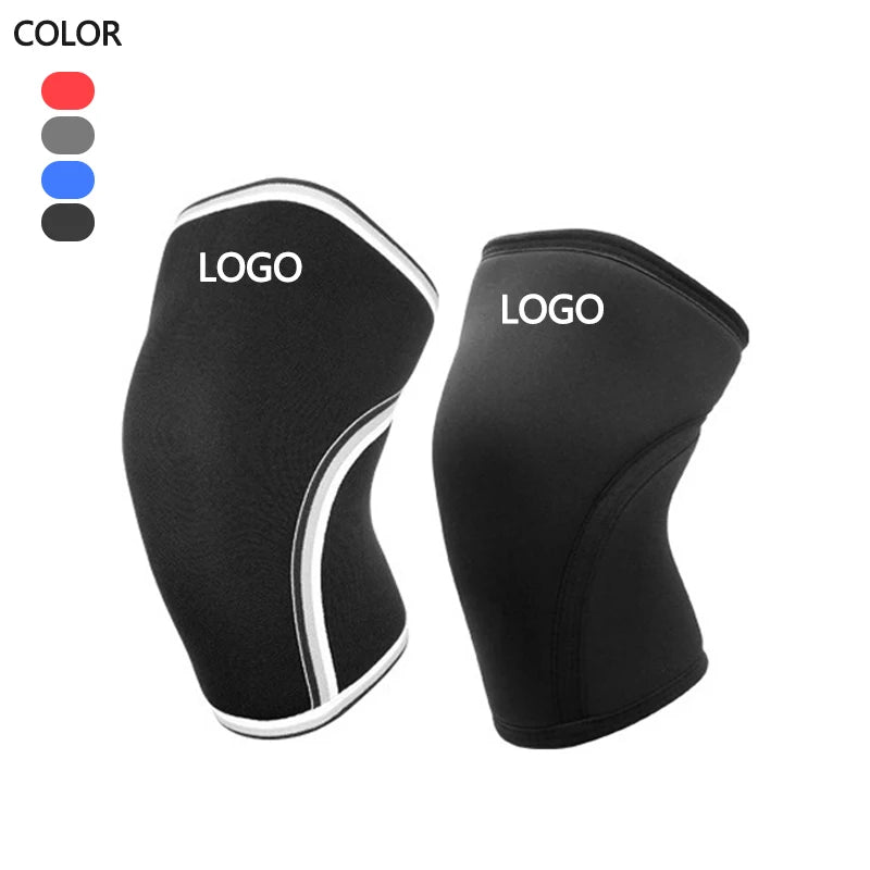 7mm Knee Sleeves for Powerlifting - Squat Support Knee Brace