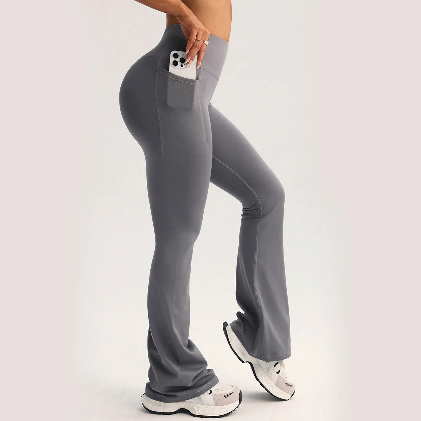 Women's Butt Lift Flared Yoga Pants