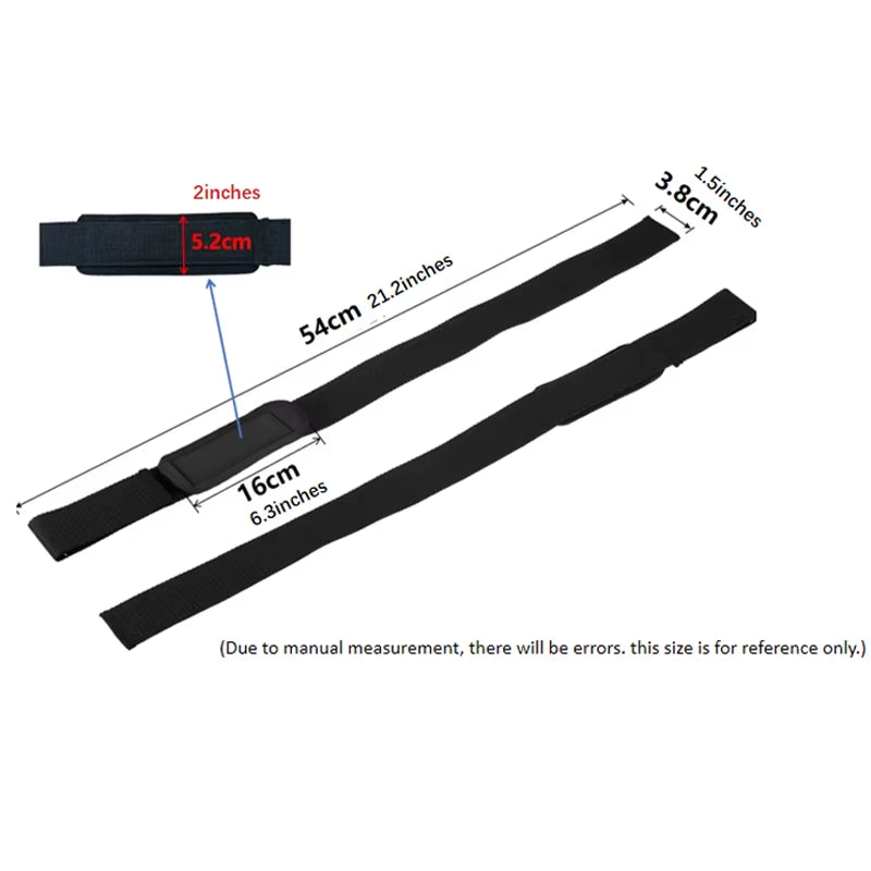 Custom Logo Padded Cotton Power Deadlift Gym Lifting Straps Weightlifting for Strength Training