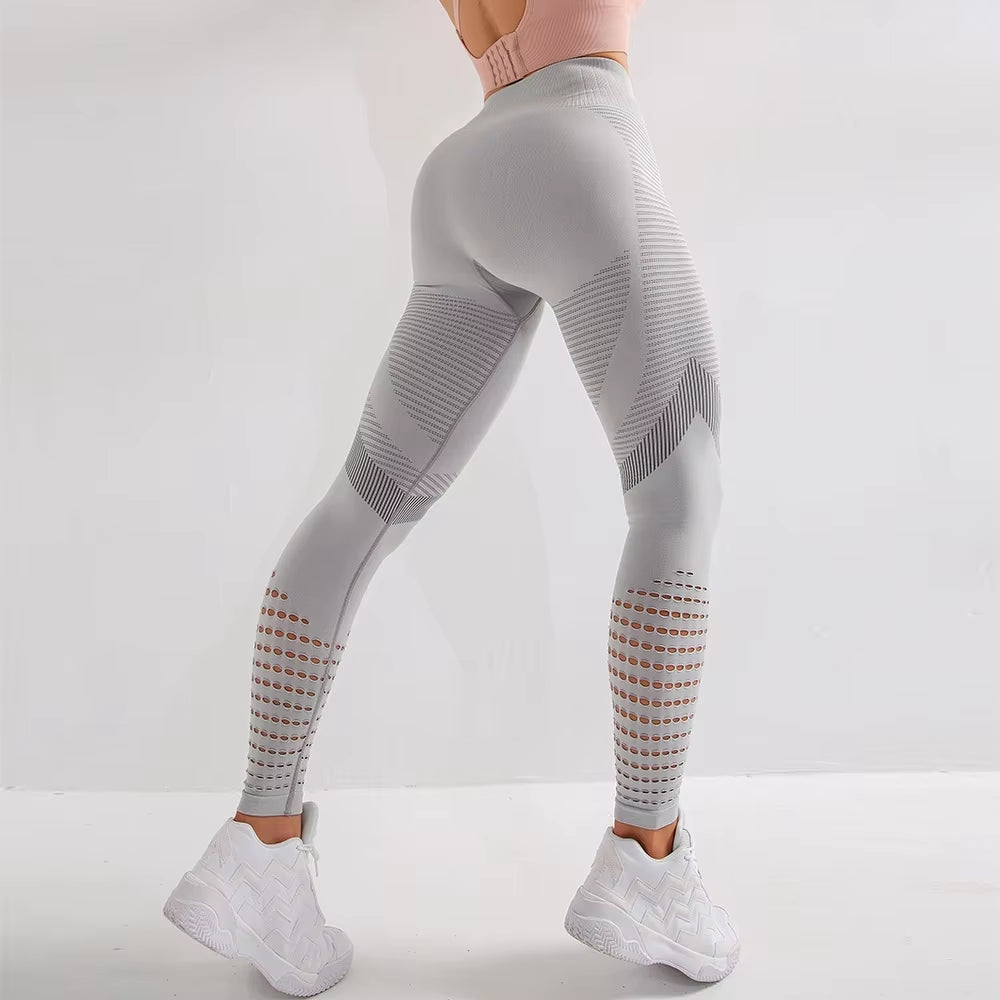 Gym Wear Pants Yoga Mesh Legging Leggings for Women Fitness Tights