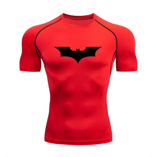 Compression T Shirt Polyester Custom Logo Workout Tee Basketball Football Training Wear Sports T-Shirt GYM Clothing