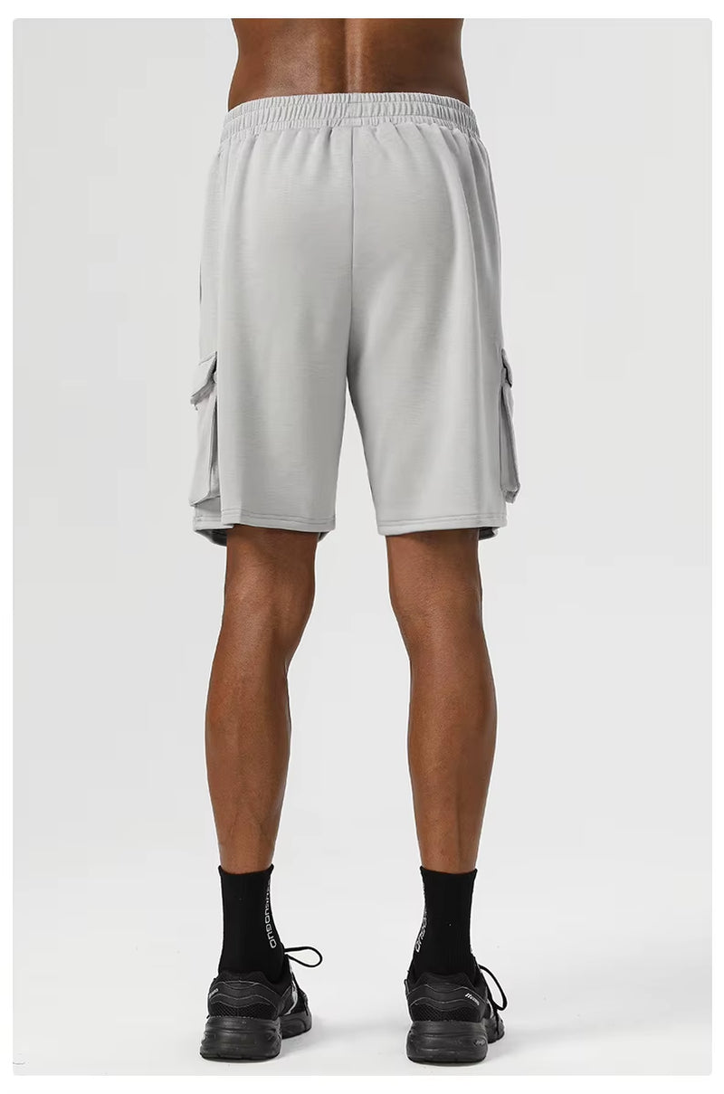 Men's Breathable Rayon Cargo Shorts 