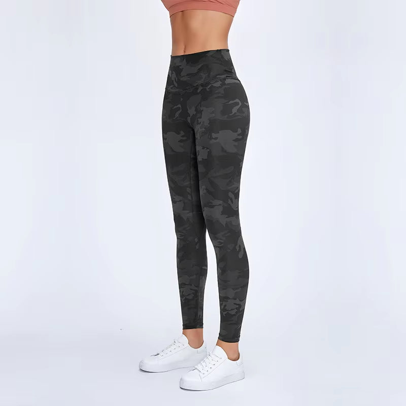 High Quality Women'S High Waist Yoga Leggings Hot Sales Printing Style Fashionable Grm Gym Wear