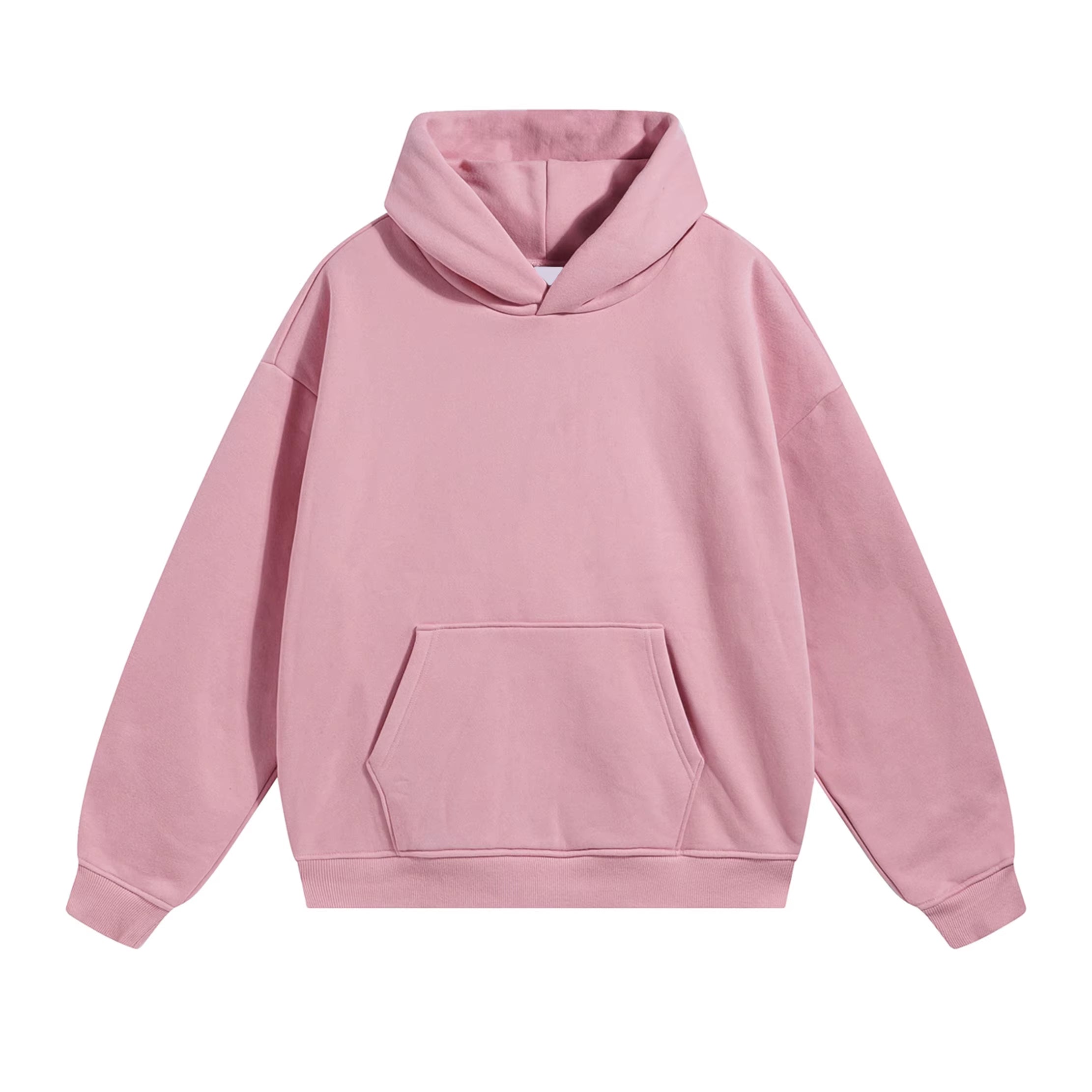 Men's Oversized Fleece Hoodie – 400GSM Cotton Blend Pullover